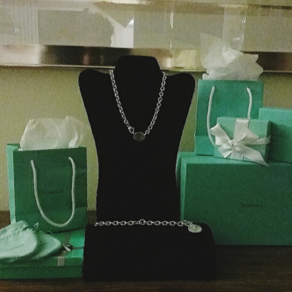 Tiffany set $750 , necklace and bracelet